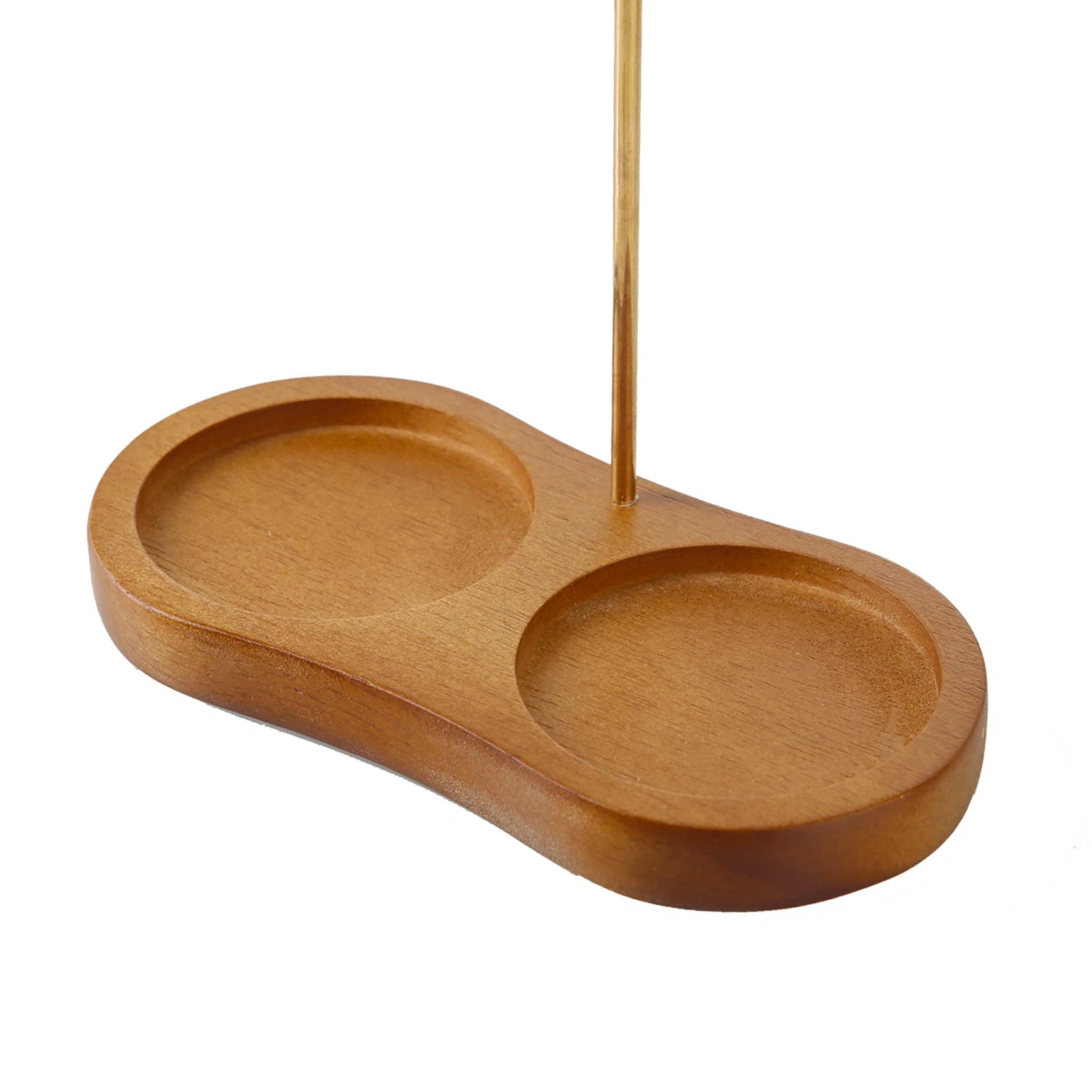 2-in-1 Incense Holder with Glass Ash Catcher & Stick Organizer
