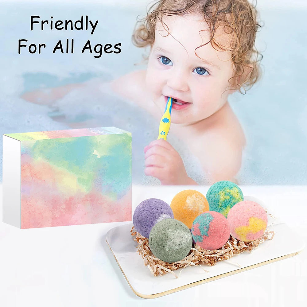 12-Piece Mini Bath Bomb Set for Relaxation & Skincare