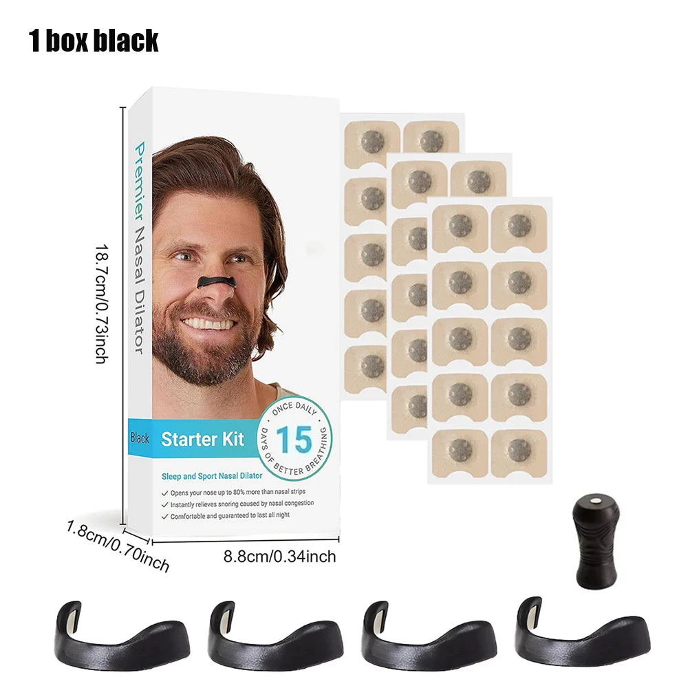 Anti-snoring Nose Clip Nasal Breathing Dilators Starter Kits:
