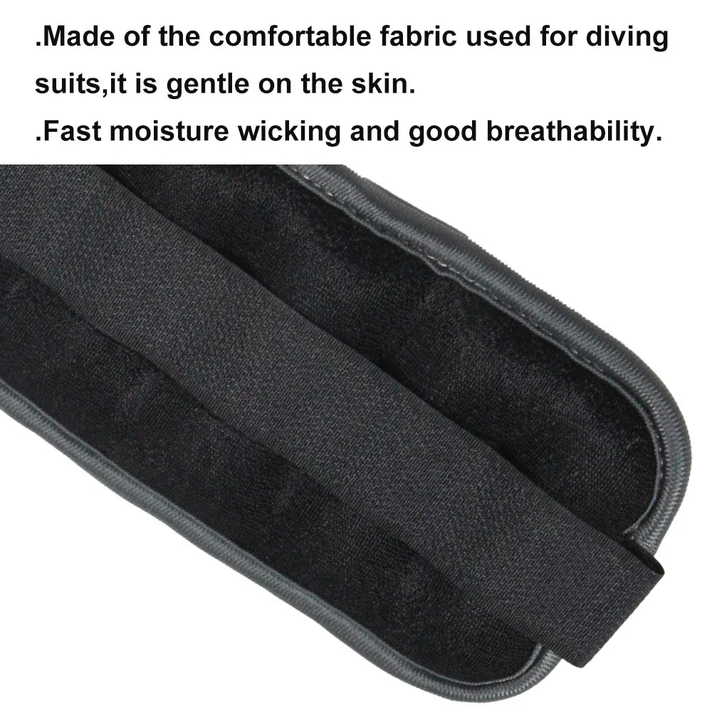 Adjustable Ankle & Wrist Weights (0.5kg/1kg) – Neoprene Straps for Training & Cardio