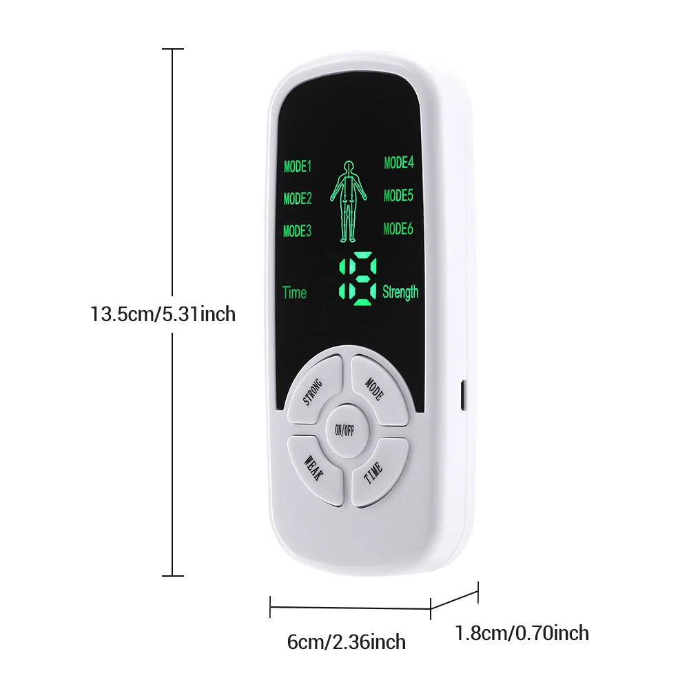 EMS Electric Muscle Stimulator – TENS Massager for Back, Neck & Body