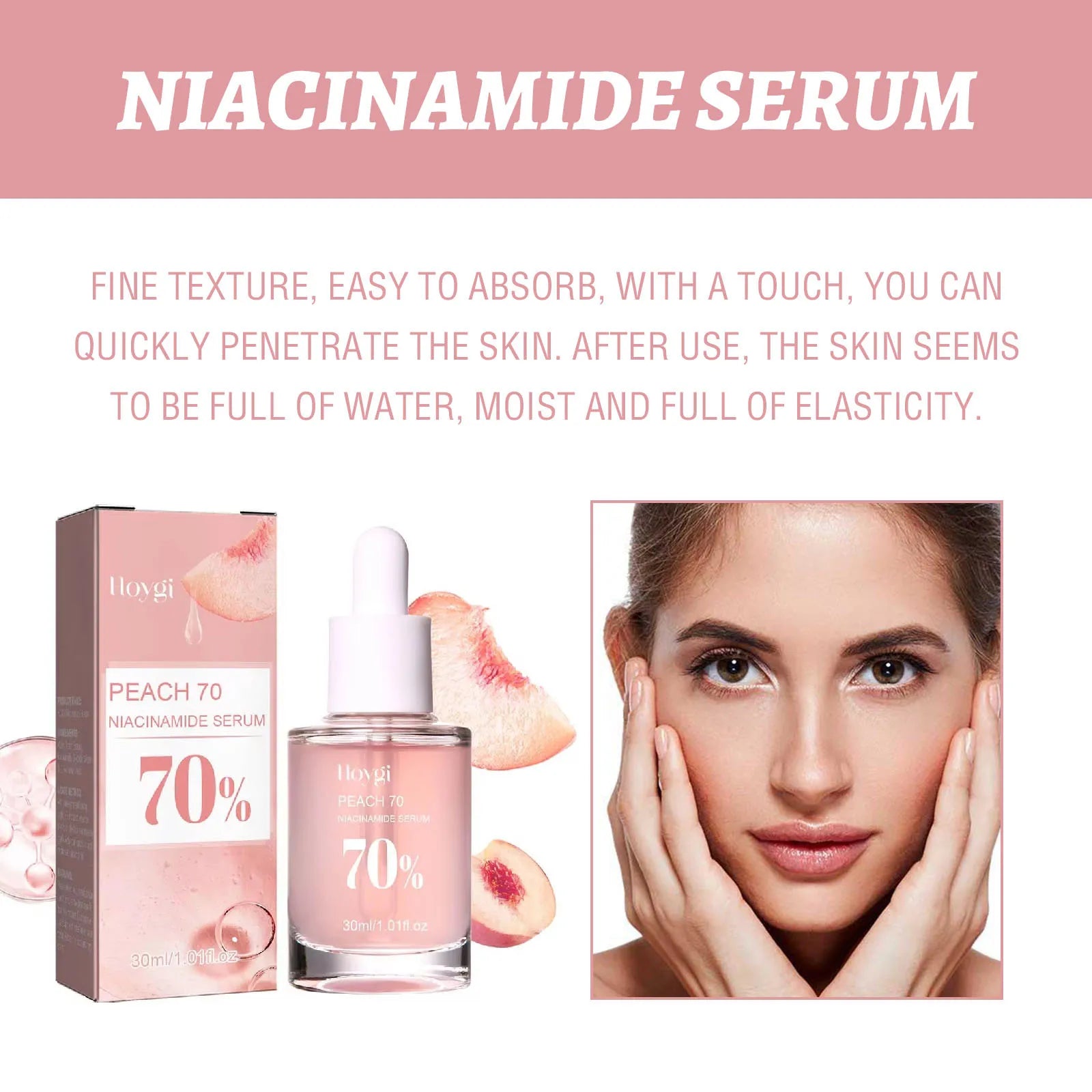 Niacinamide Facial Serum – Dark Spot Remover & Pore-Refining Brightening Serum