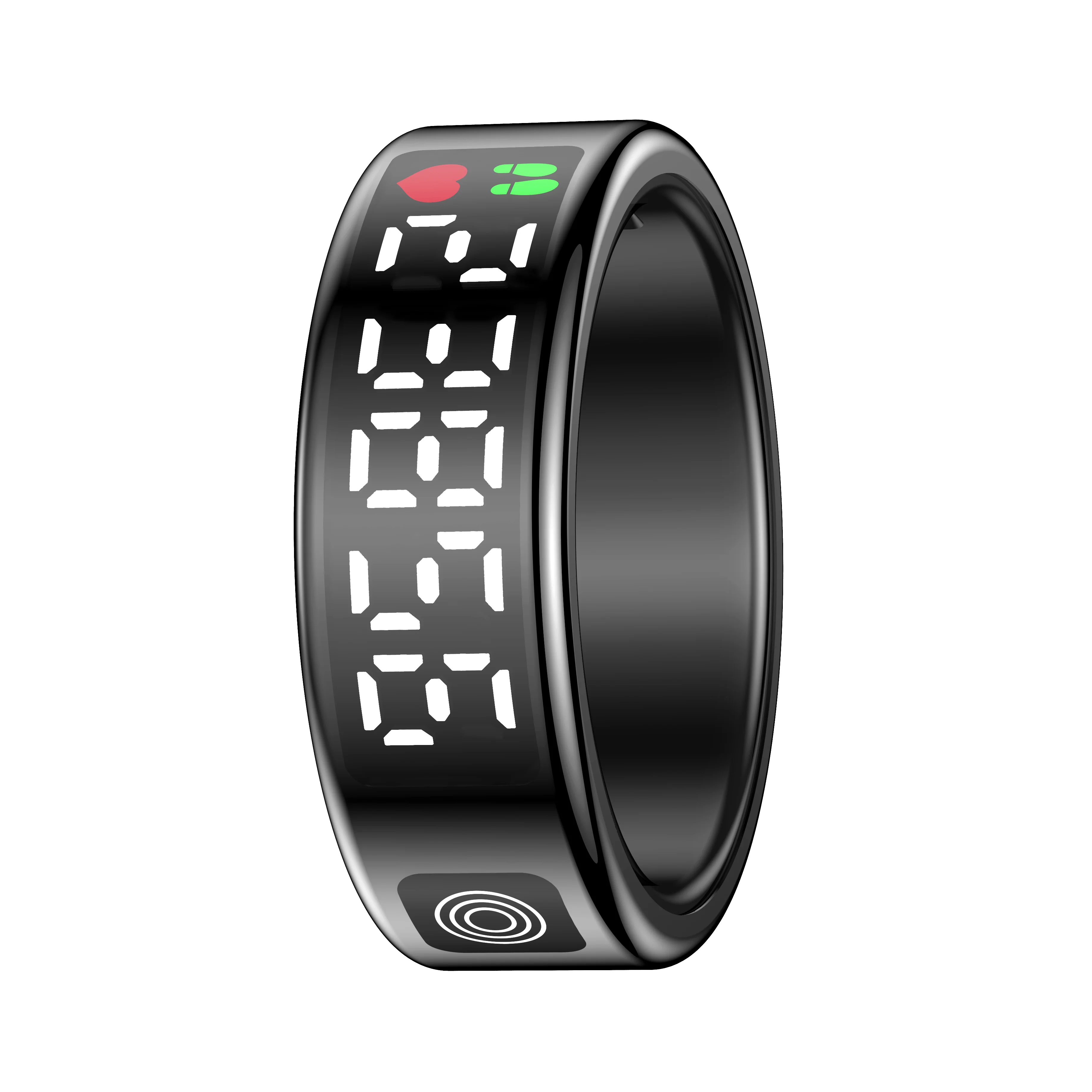 LAXASFIT SR08 Smart Ring – Heart Rate, Sleep Monitor & Motion Tracker (IP68)