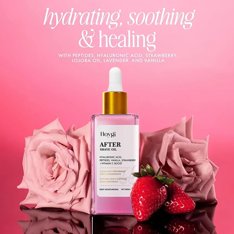 Strawberry Flavored Hair Aftershave Care Essential Oil:
