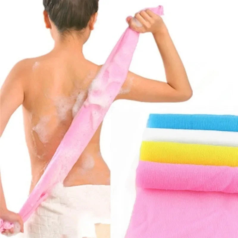 Japanese Exfoliating Body Towel – Nylon Skin Polishing Bath Cloth