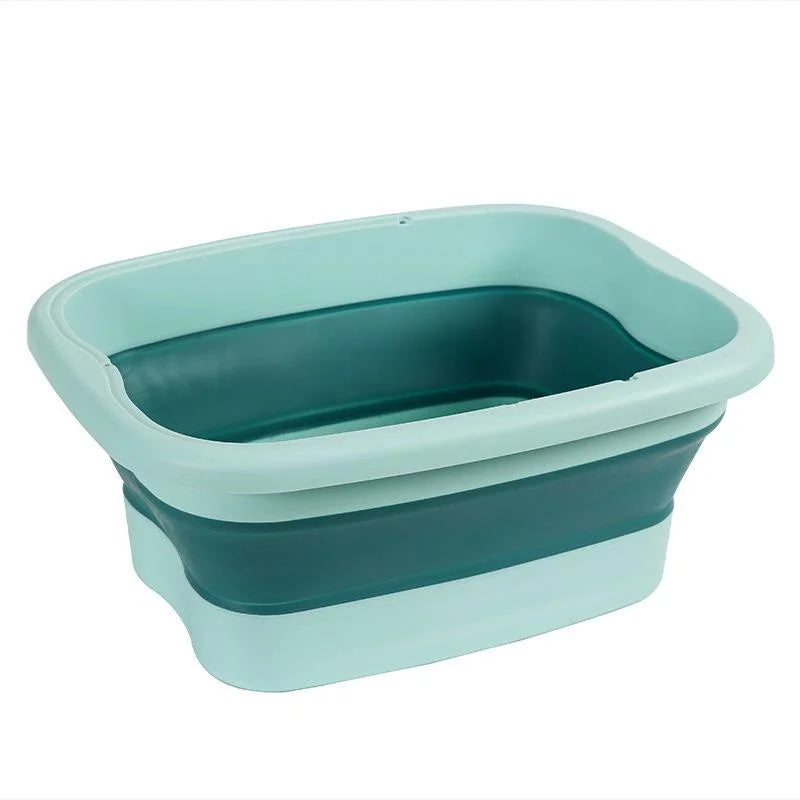Foldable Foot Spa Bucket – Soaking Basin for Home Pedicure & Sauna