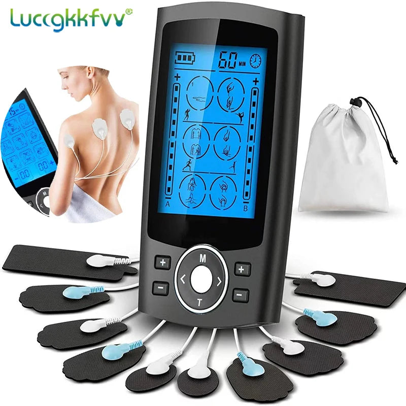 TENS EMS Muscle Stimulator – 36-Mode Digital Therapy & Slimming Device
