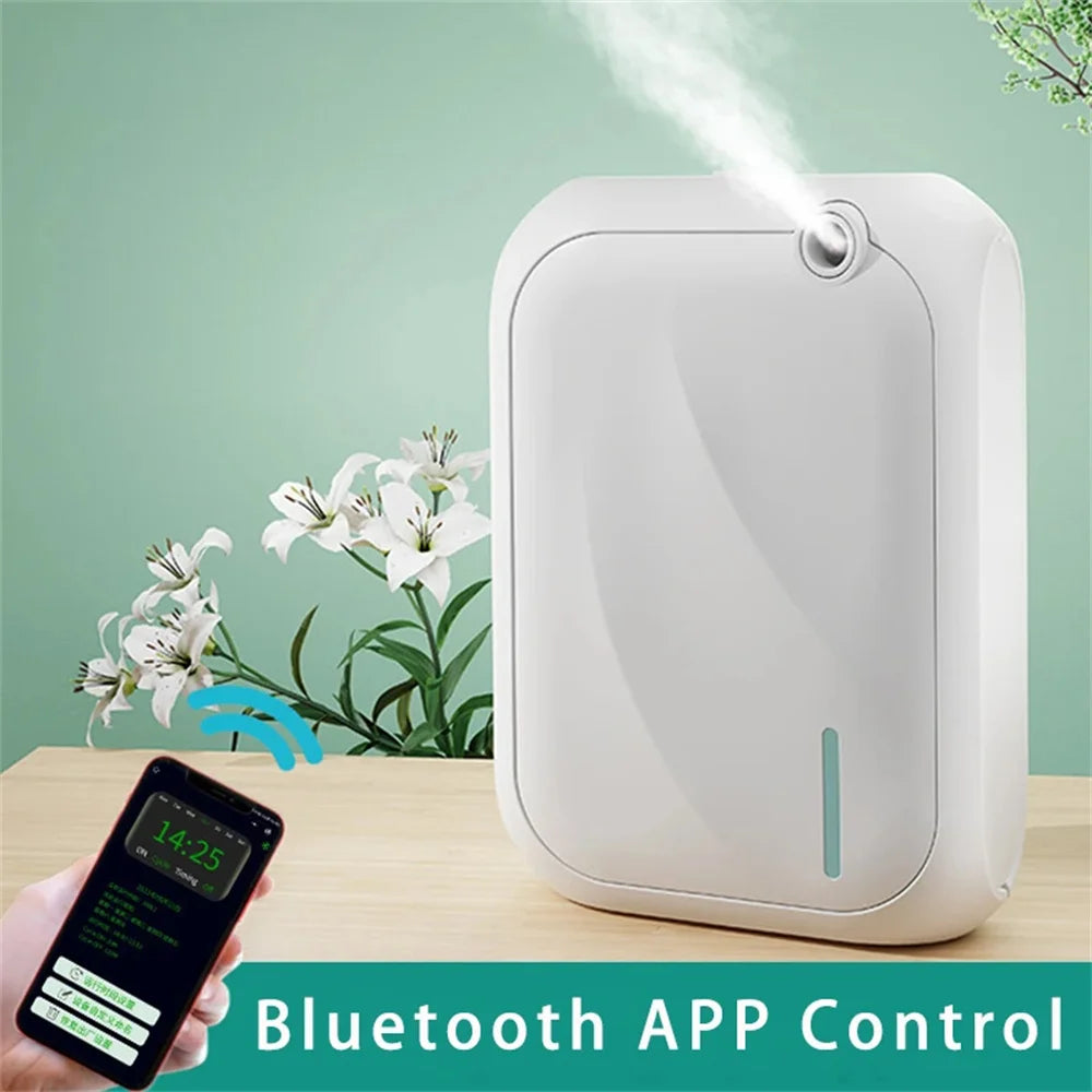 Bluetooth Aroma Diffuser – Wall-Mounted Essential Oil Scent Machine