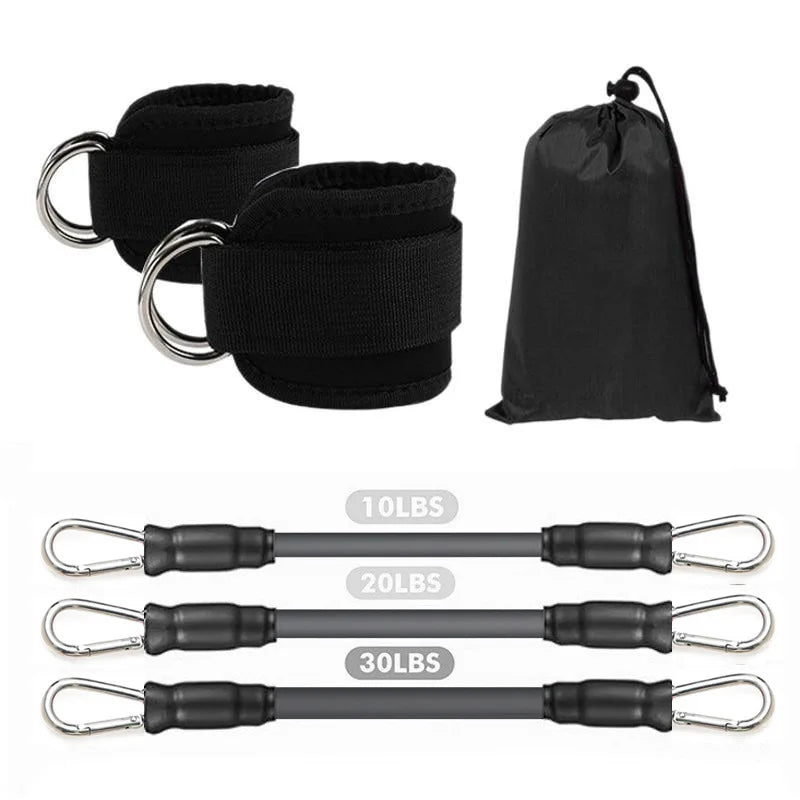 Fitness Ankle Buckle Strap – Leg & Hip Training Attachment for Cable Machines