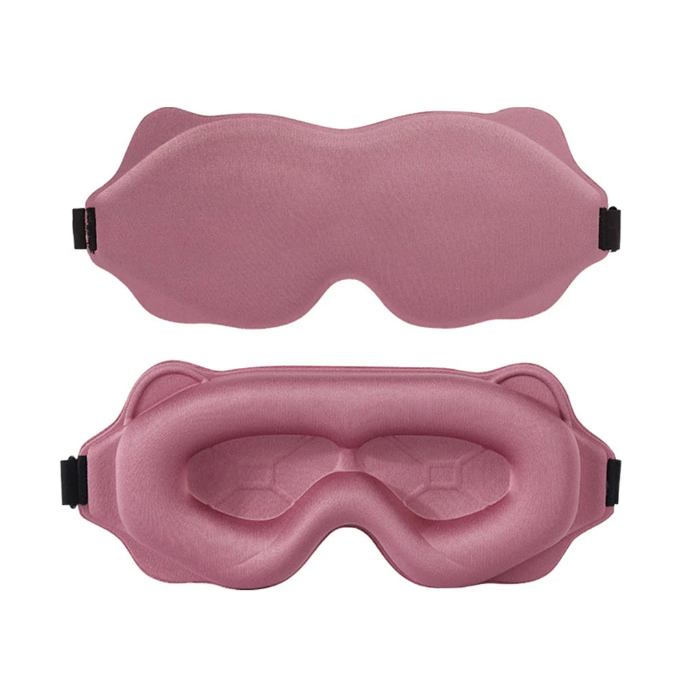 3D Sleep Mask – Soft, Light-Blocking Eye Mask for Travel & Night Use