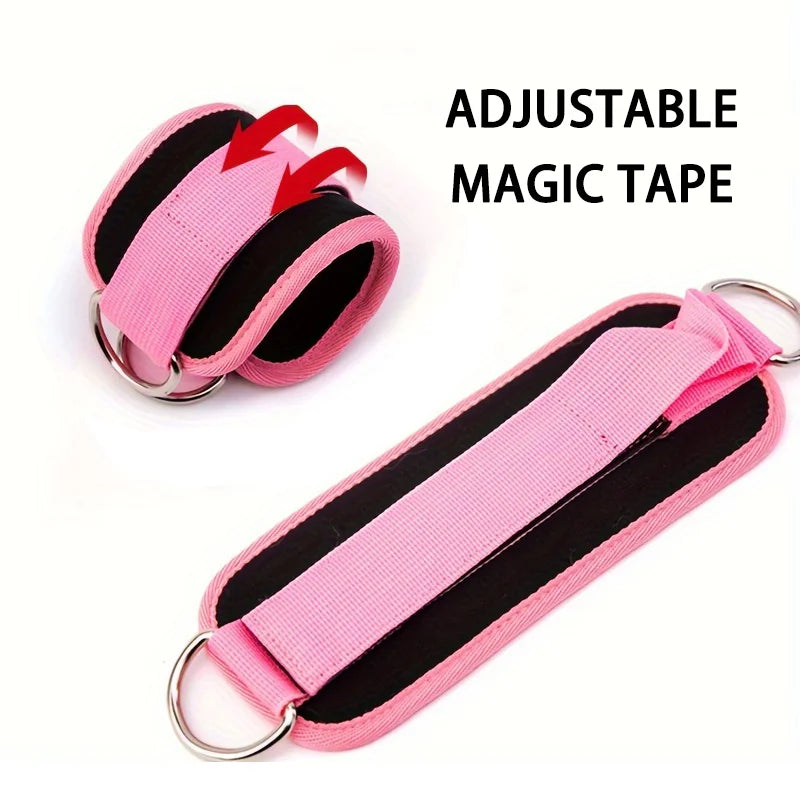 Fitness Ankle Buckle Strap – Leg & Hip Training Attachment for Cable Machines