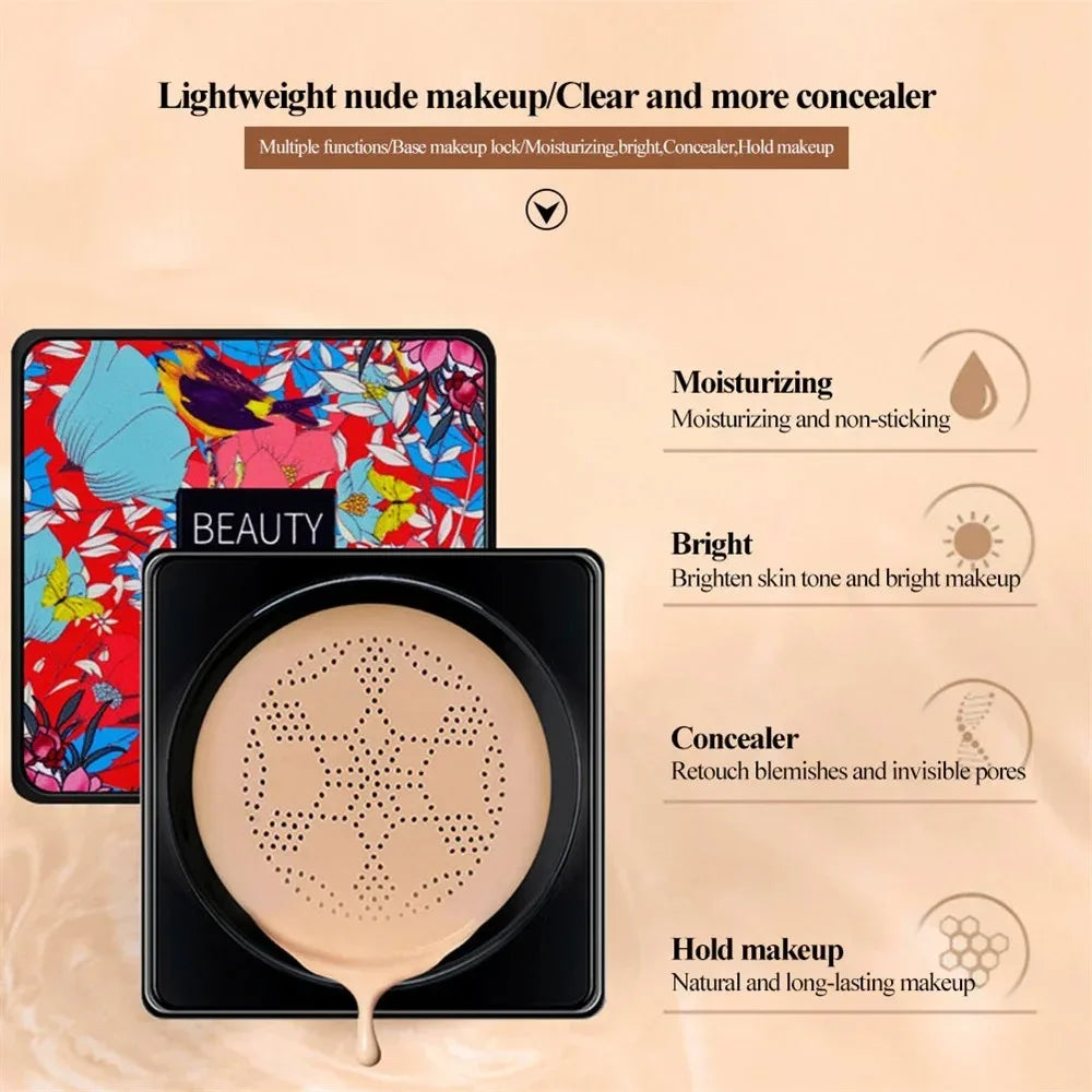 CC Cream Magic Foundation – Mushroom Head Air Cushion