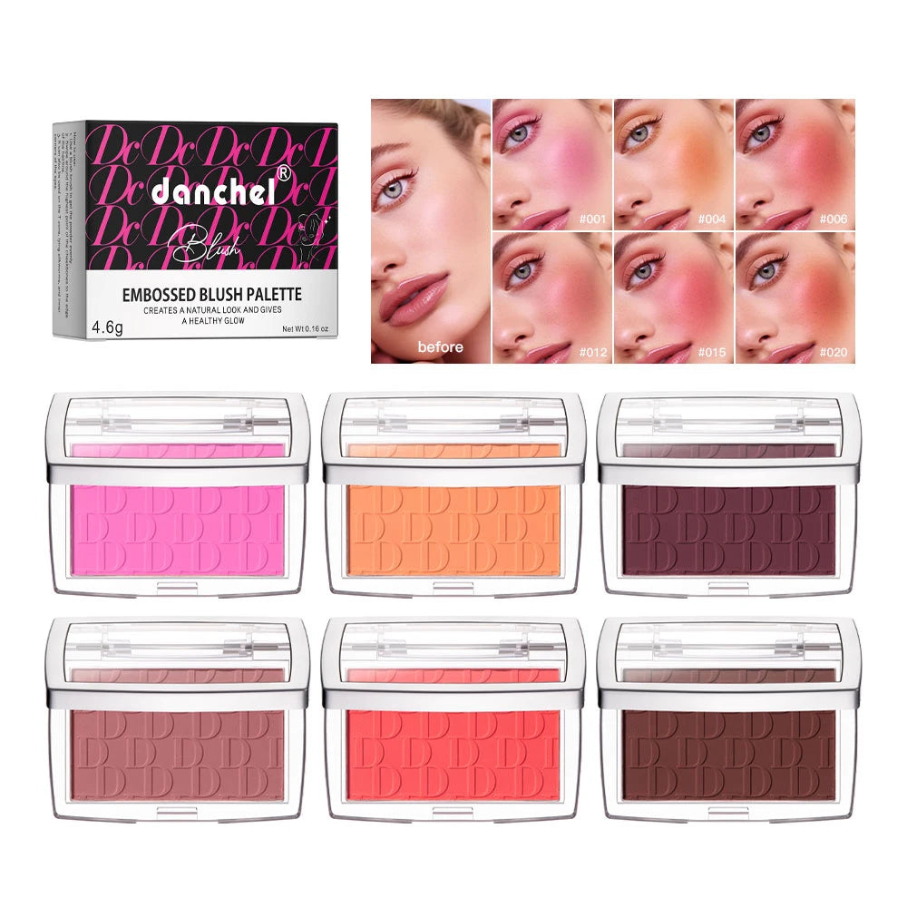 Matte Face Blush Powder – Natural Cheek Tint & Contour