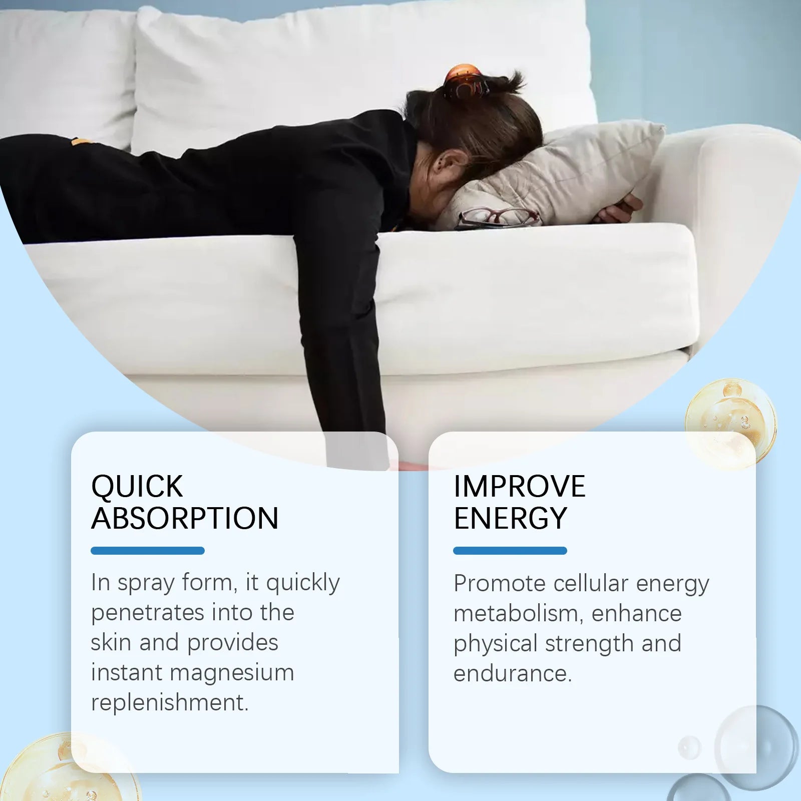 Pure Magnesium Oil Spray – Stress Relief & Sleep Support