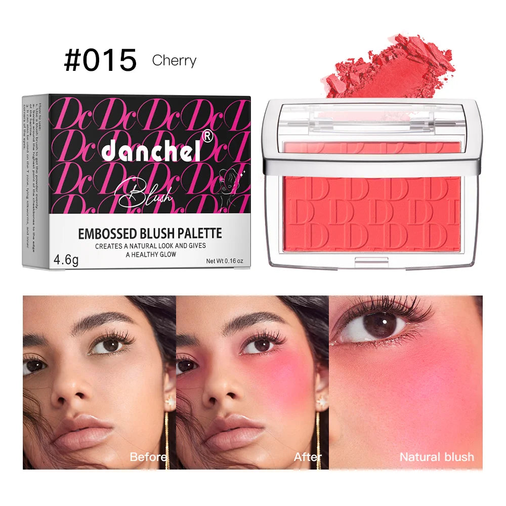 Matte Face Blush Powder – Natural Cheek Tint & Contour