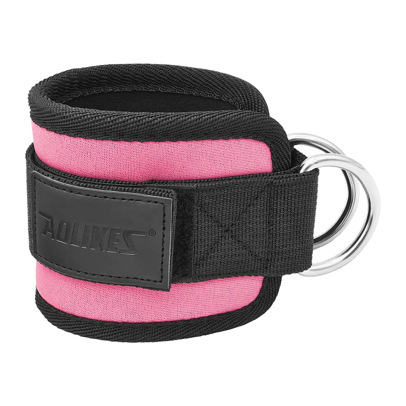 AOLIKES Adjustable Ankle/Wrist Cuffs – Padded Straps for Cable Glute Workouts