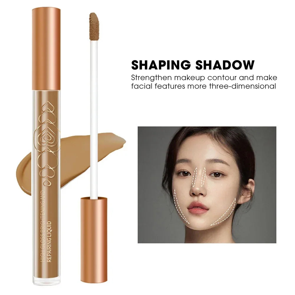 2-in-1 Matte Contour & Highlighter Stick – Double-Ended Cream Bronzer
