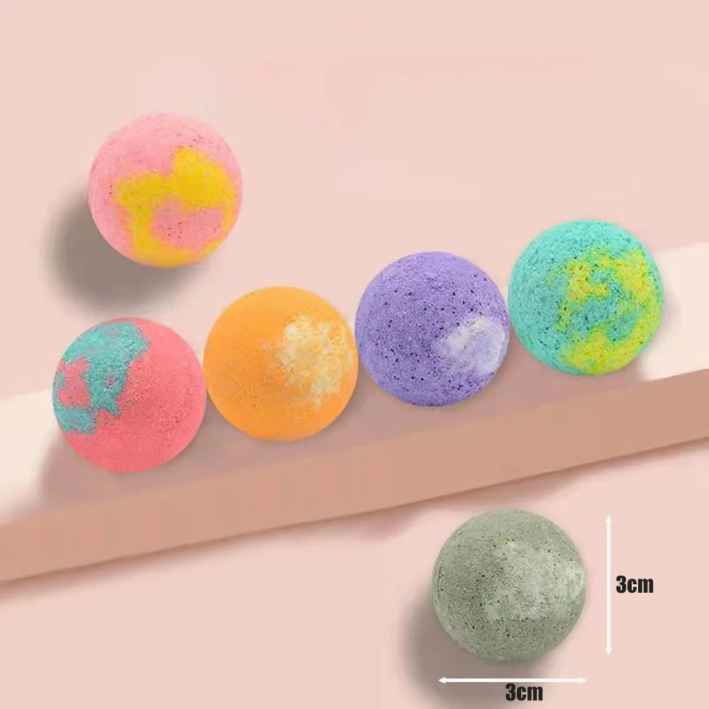 12-Piece Mini Bath Bomb Set for Relaxation & Skincare