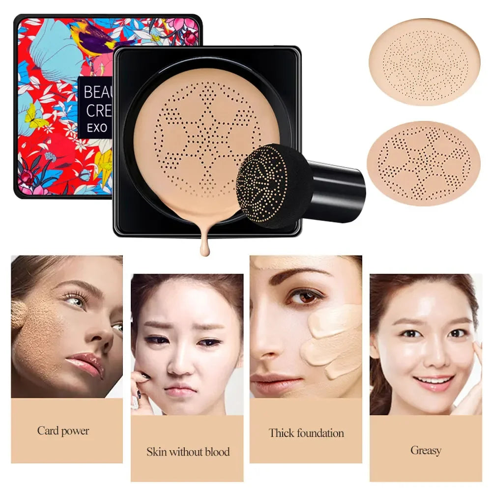 CC Cream Magic Foundation – Mushroom Head Air Cushion