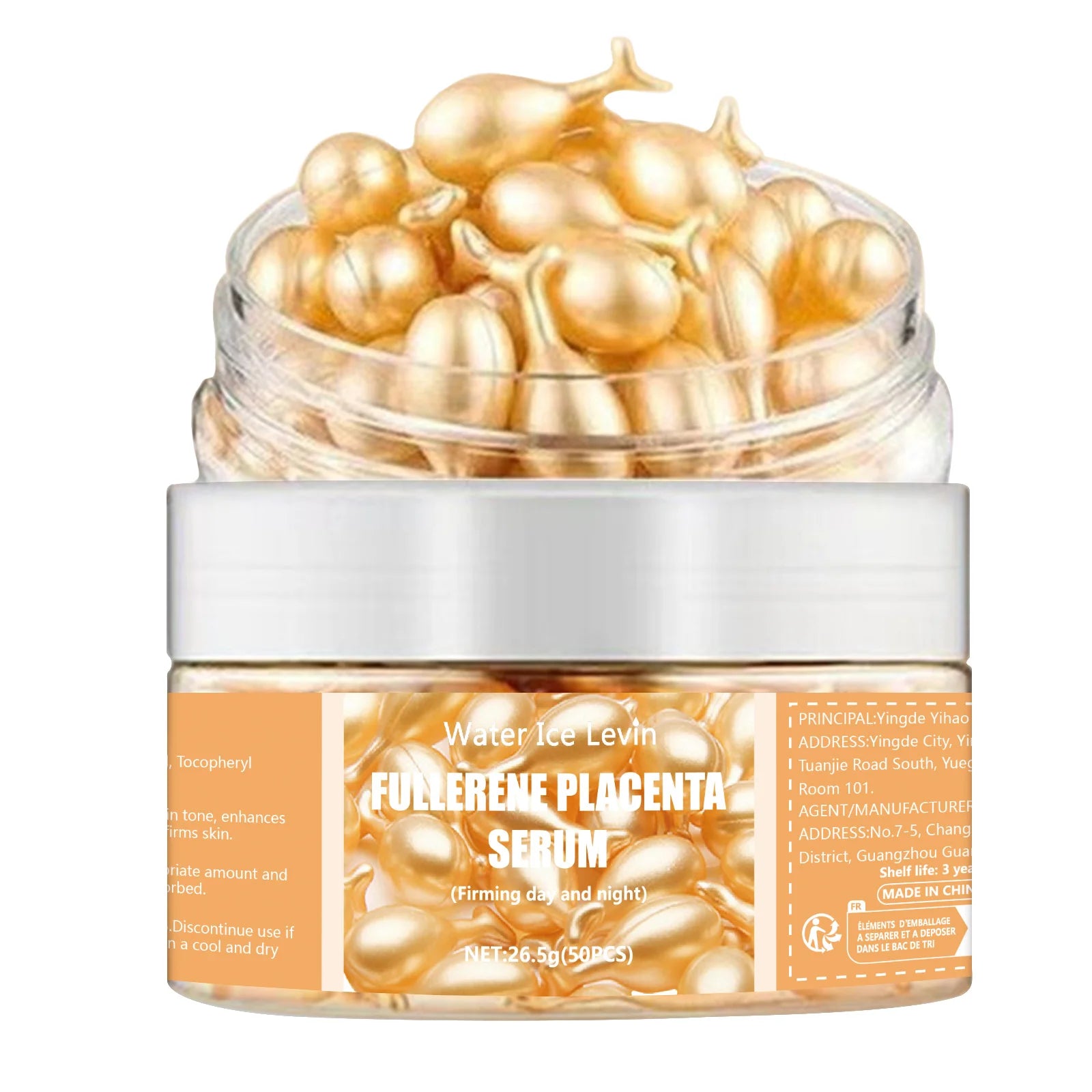 50pcs Collagen Capsules – Anti-Wrinkle, Acne Spot Remover & Whitening Serum