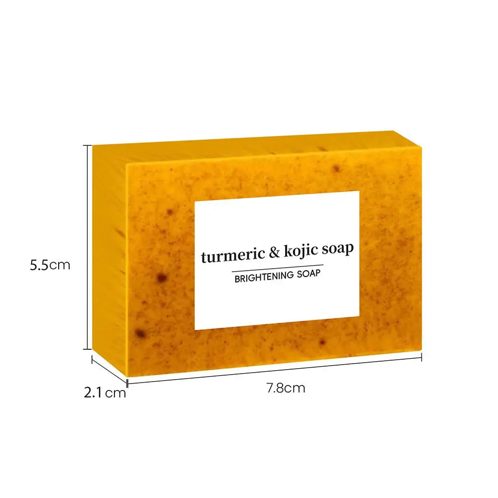 100g Turmeric Kojic Acid Handmade Soap – Face & Body