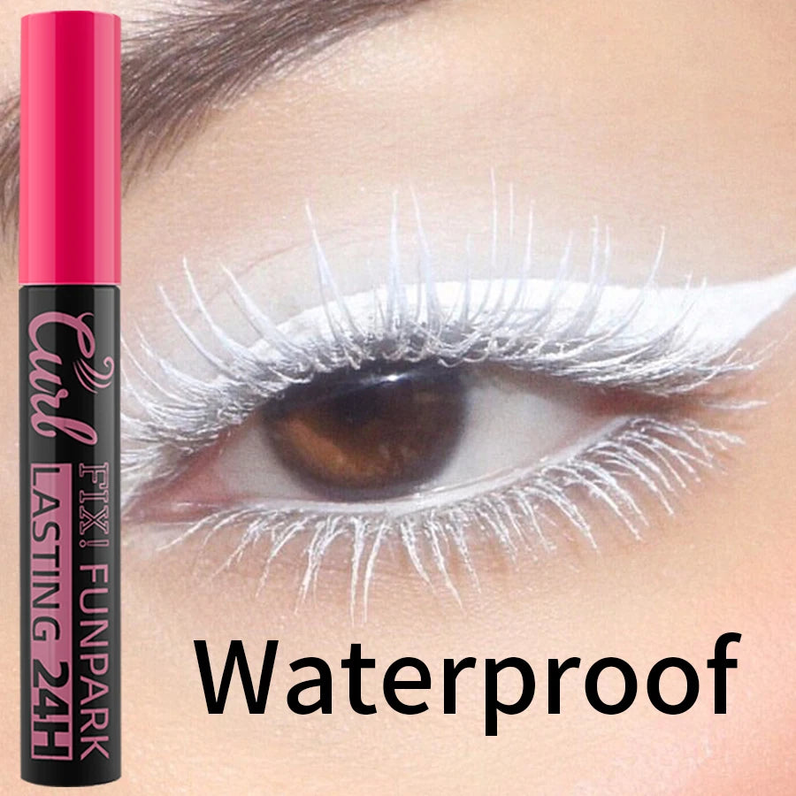 9-Color Waterproof Mascara – Bold Curl, Long-Lasting Korean Eye Makeup