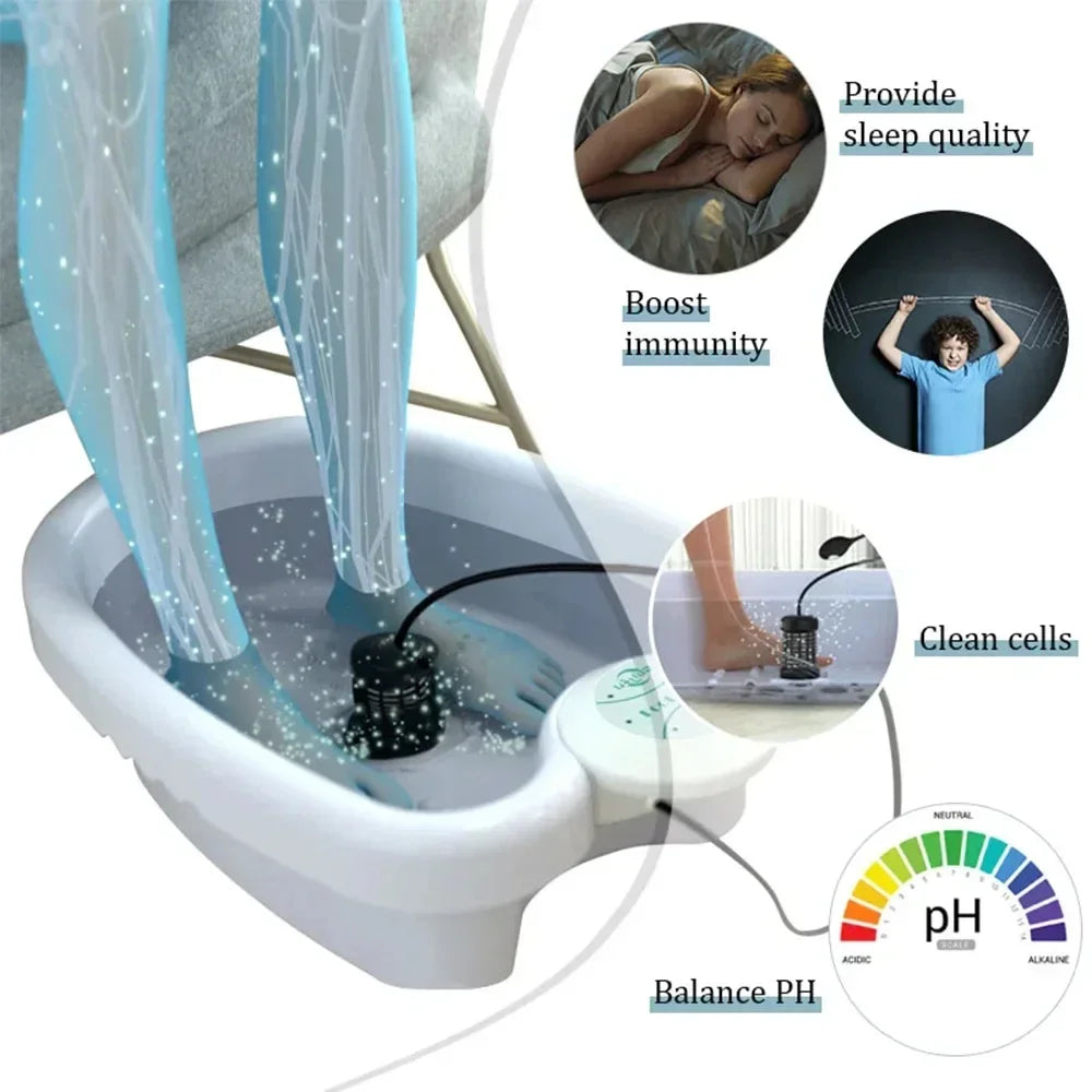 Ionic Detox Foot Spa Bath Machine – Relaxation & Wellness