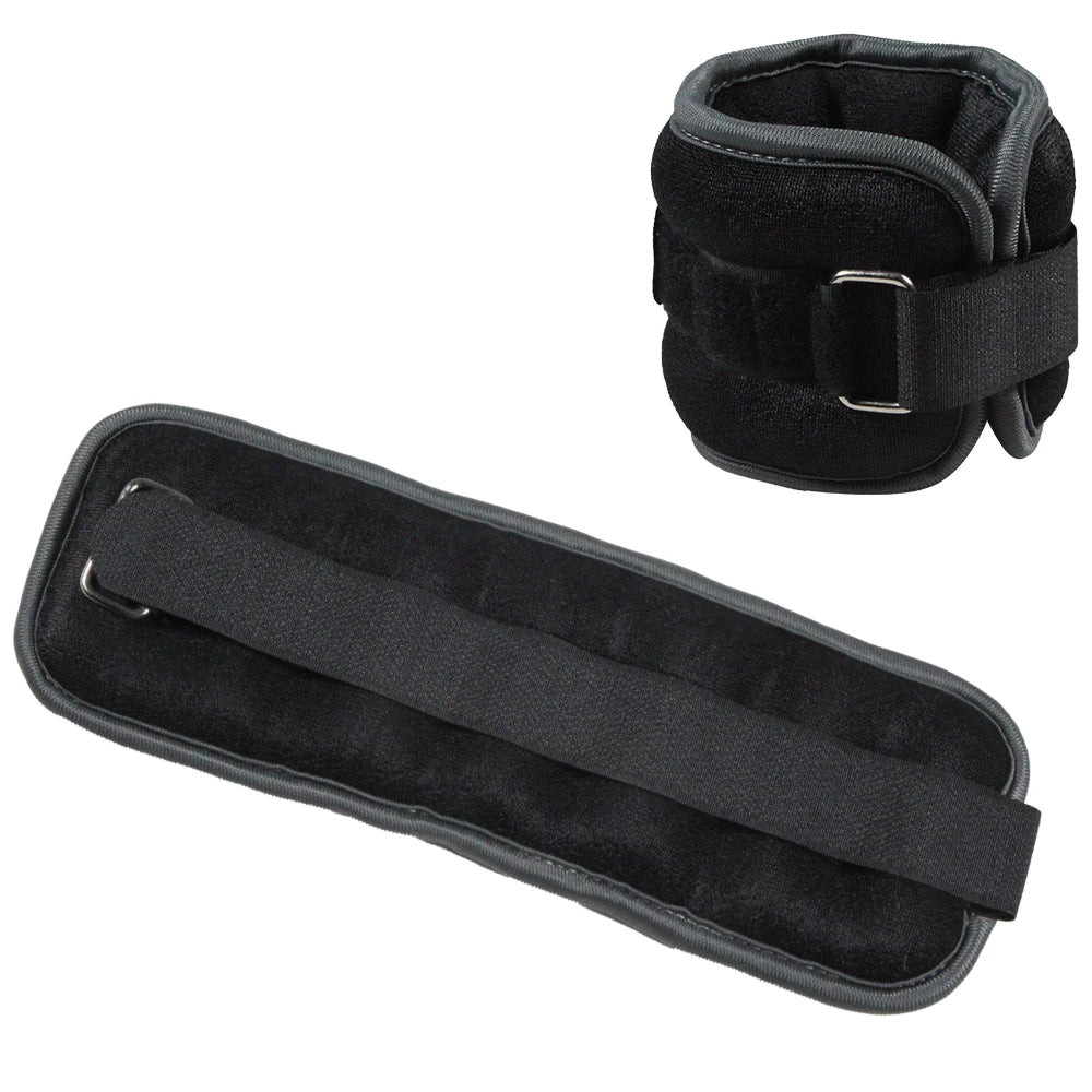 Adjustable Ankle & Wrist Weights (0.5kg/1kg) – Neoprene Straps for Training & Cardio