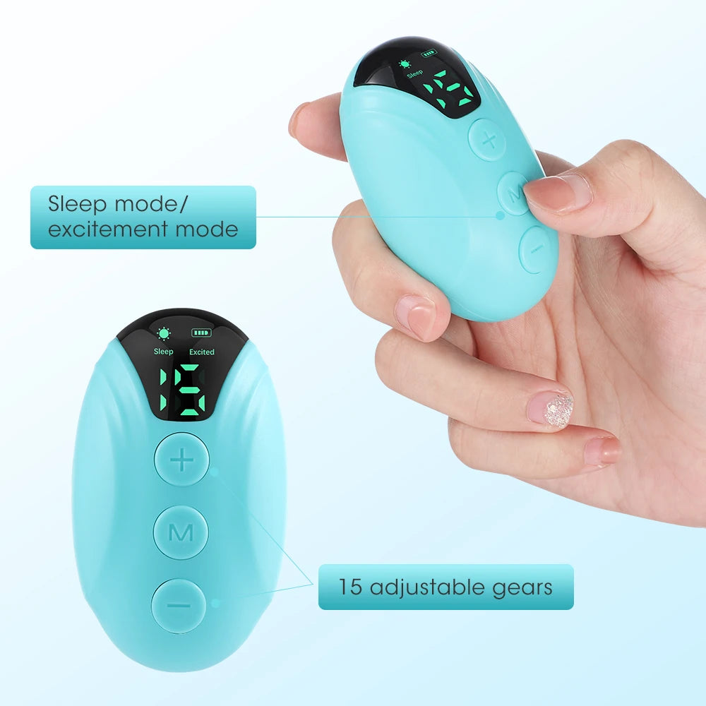 Smart Sleep Aid Device – Handheld Pulse Relaxation for Anxiety & Insomnia Relief