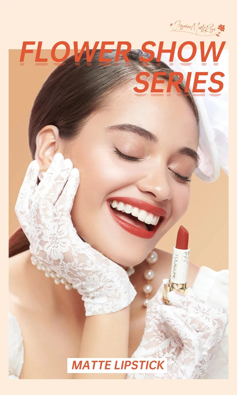 FOCALLURE 16 Shades Matte Lipstick Set – Waterproof, High-Pigment, Natural Finish: