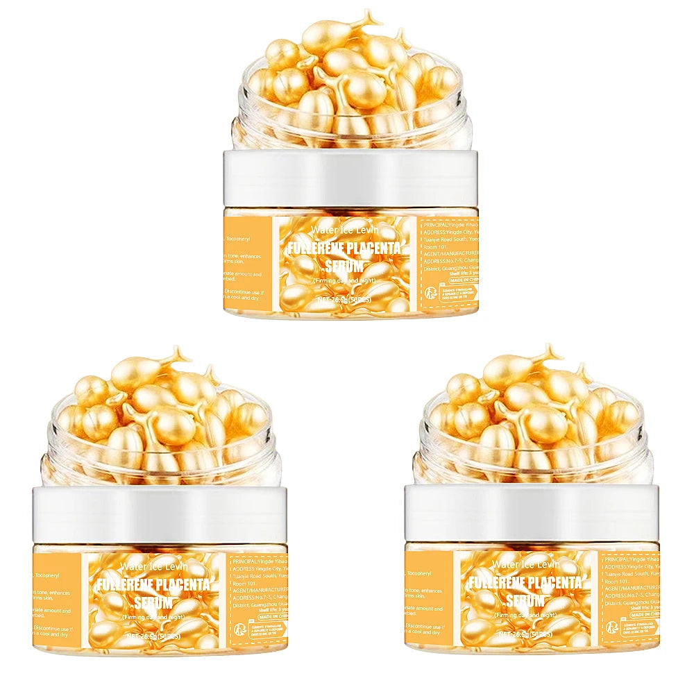 50pcs Collagen Capsules – Anti-Wrinkle, Acne Spot Remover & Whitening Serum