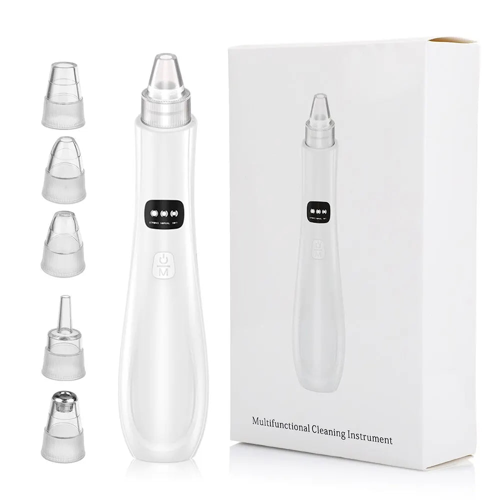 3-Mode Face Vacuum Blackhead Remover – Deep Cleansing Beauty Device