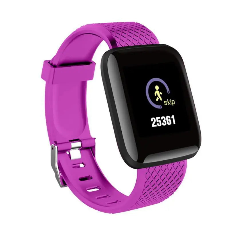 116 Plus Smart Watch – Fitness Tracker with Heart Rate Monitor & Waterproof Design