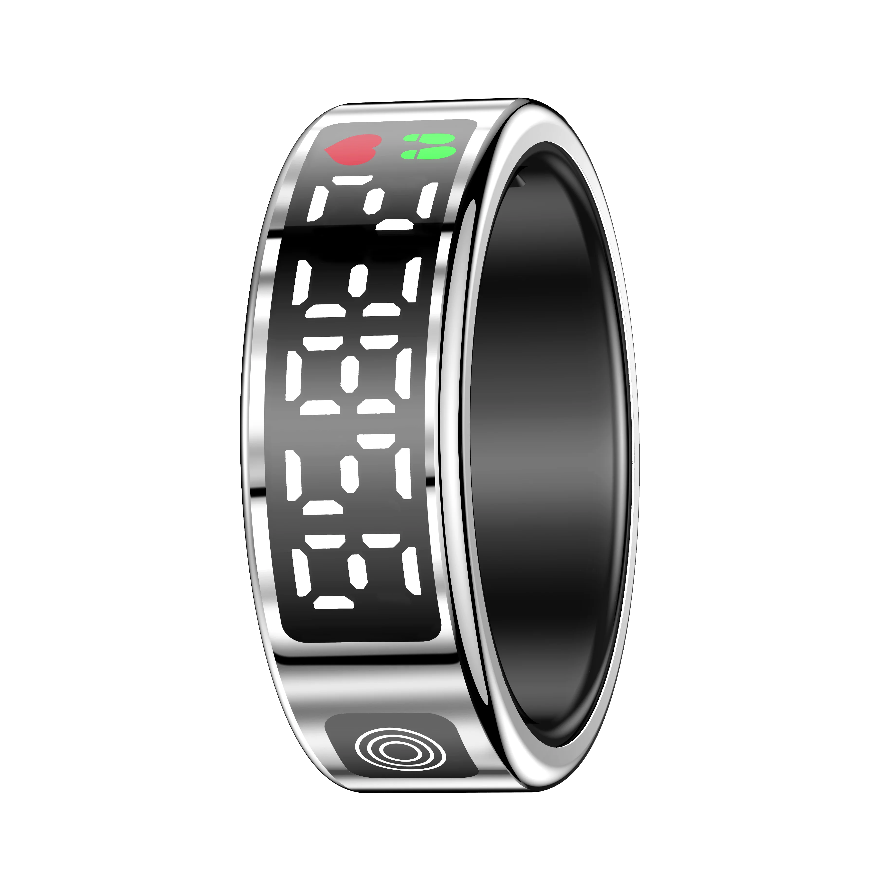 LAXASFIT SR08 Smart Ring – Heart Rate, Sleep Monitor & Motion Tracker (IP68)