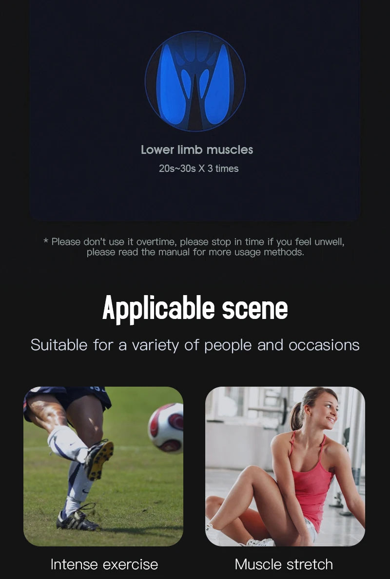 Electric Fascia Massage Microcurrent & Muscle Relief Tool