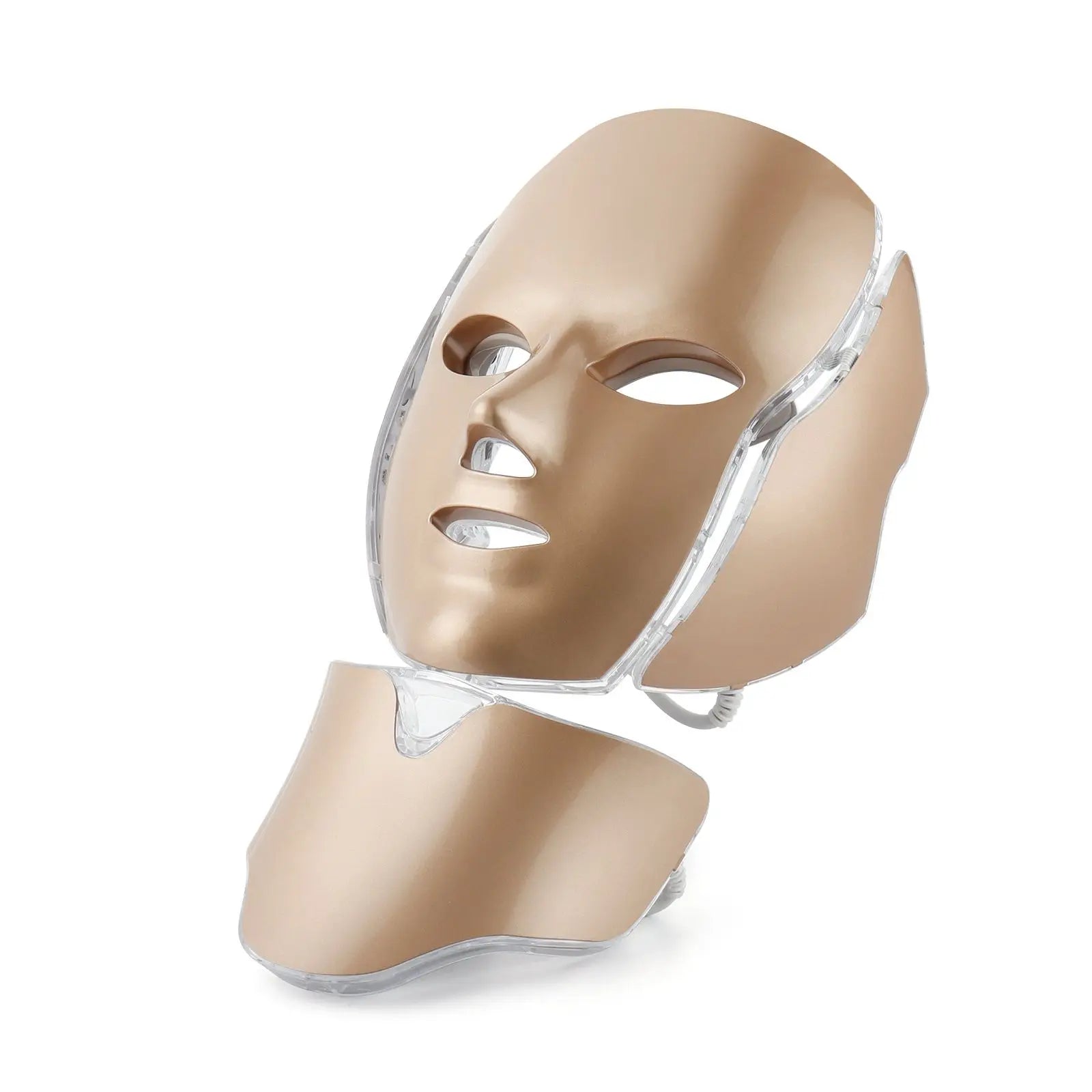 Foreverlily 7-Color LED Facial & Neck Mask – Skin Rejuvenation & Acne Therapy