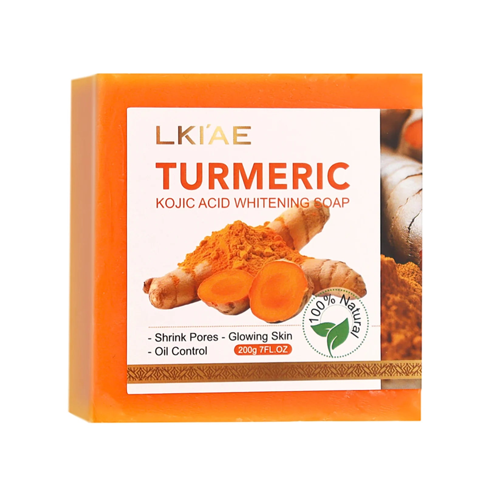 Natural Turmeric Body Wash – Brightening & Deep Cleansing Soap Bar 2 for 1