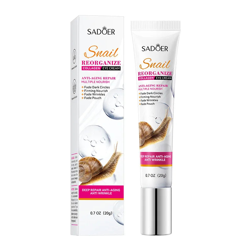 Snail Collagen Eye Cream – Anti-Aging, Dark Circles & Puffiness Care