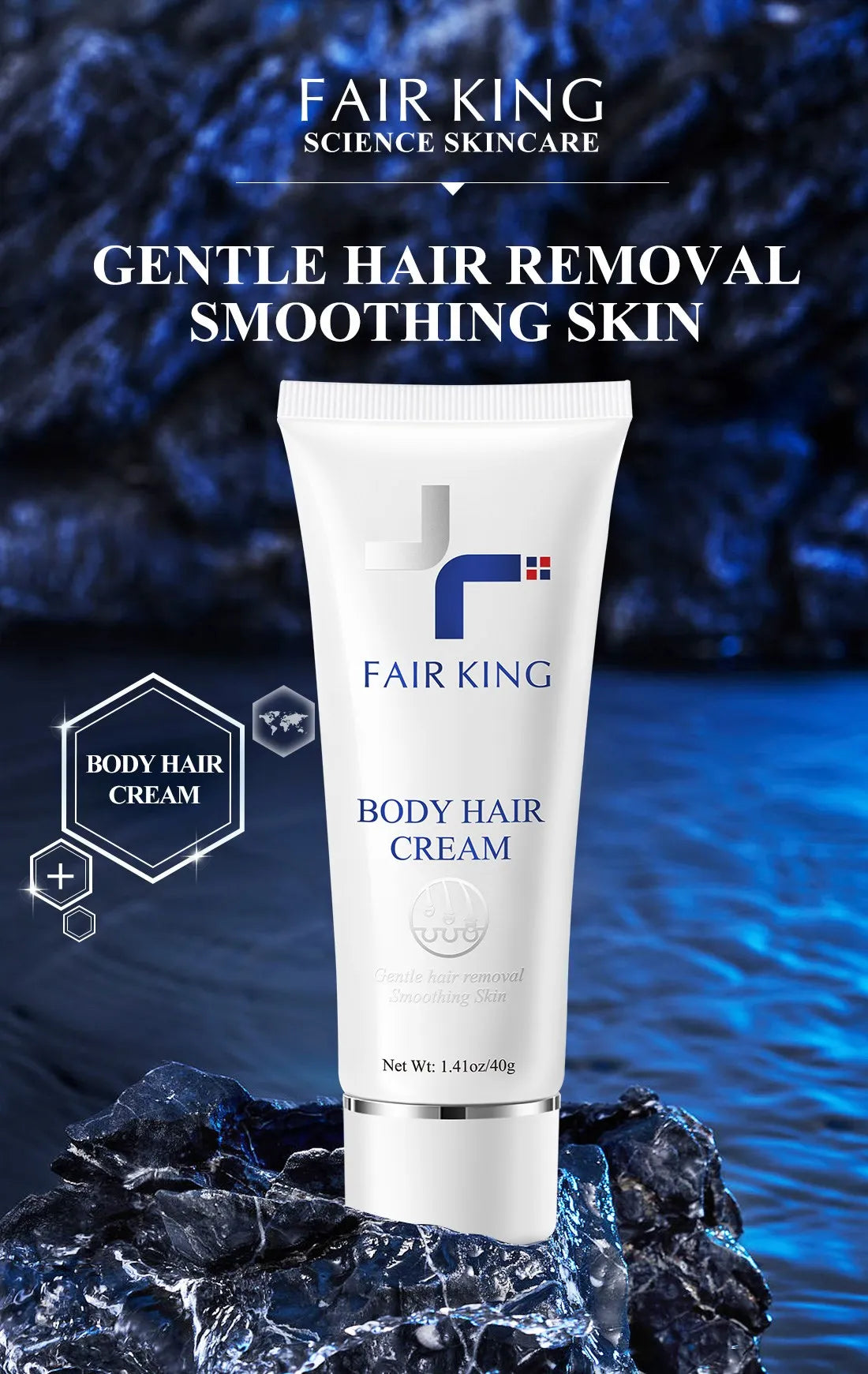 KING Herbal Hair RemFAIRoval Cream – 40g