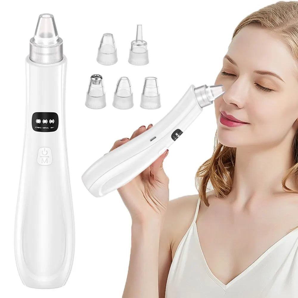 3-Mode Face Vacuum Blackhead Remover – Deep Cleansing Beauty Device