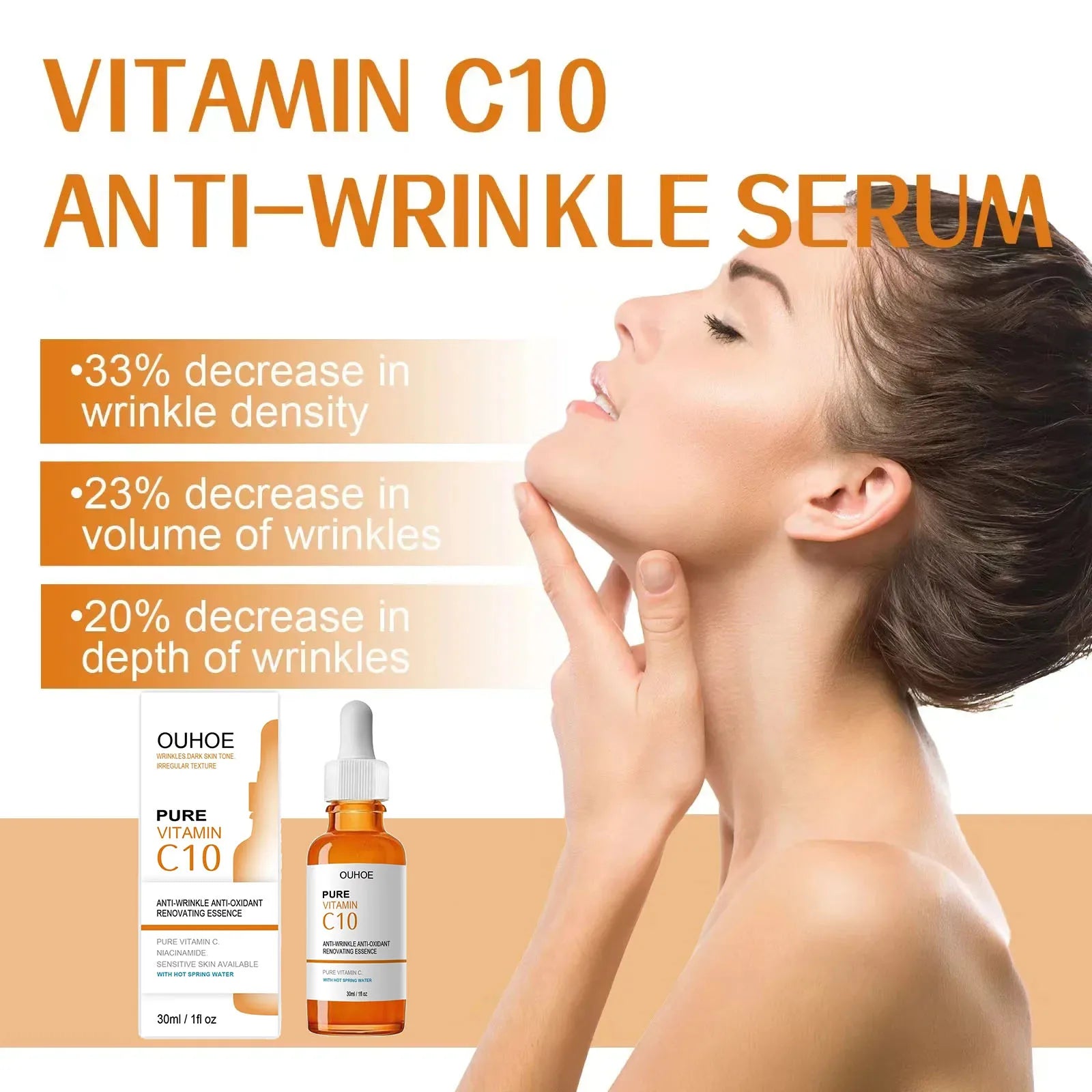 Vitamin C Face Serum – Anti-Aging, Brightening & Firming Essence