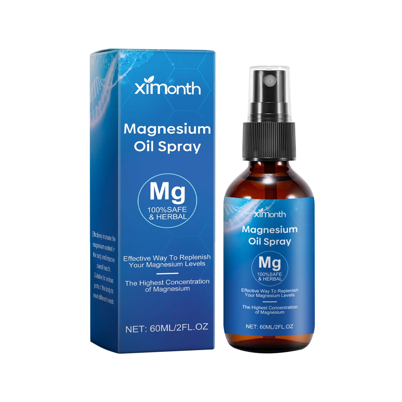 Pure Magnesium Oil Spray – Stress Relief & Sleep Support