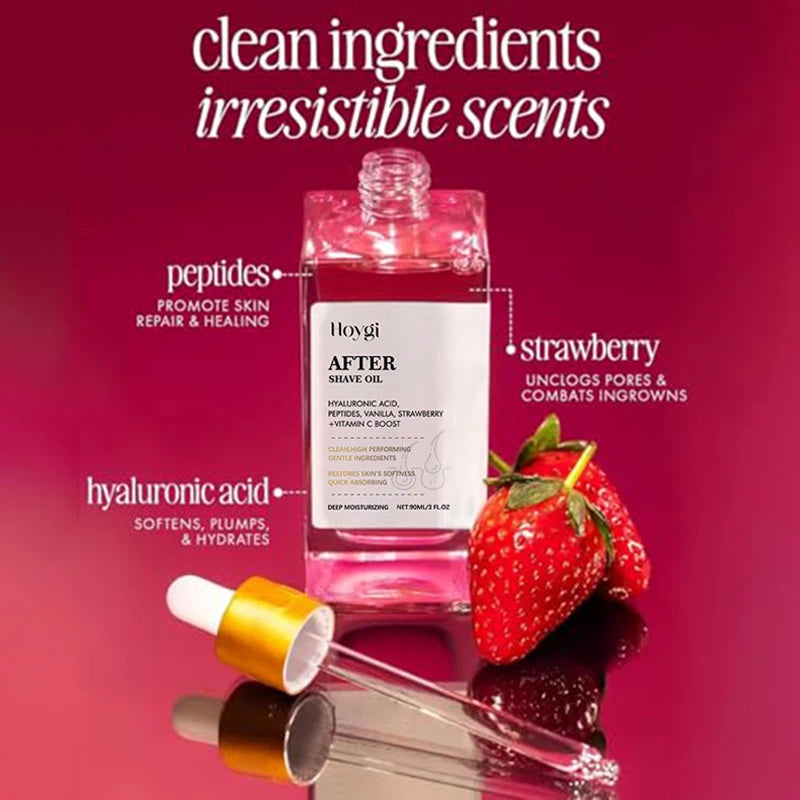 Strawberry Flavored Hair Aftershave Care Essential Oil: