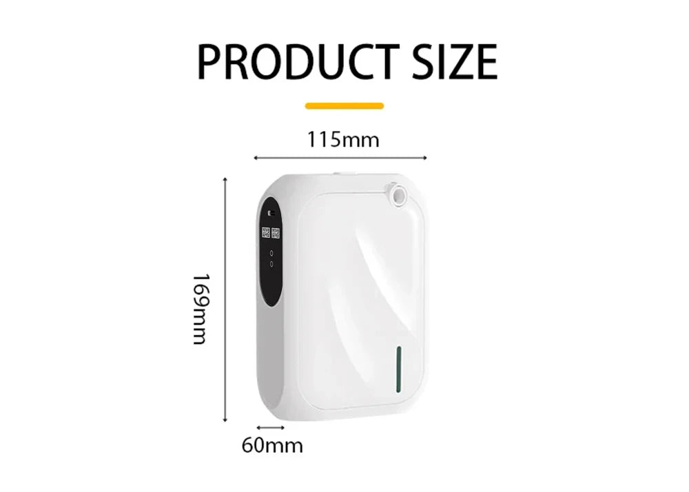 Bluetooth Aroma Diffuser – Wall-Mounted Essential Oil Scent Machine