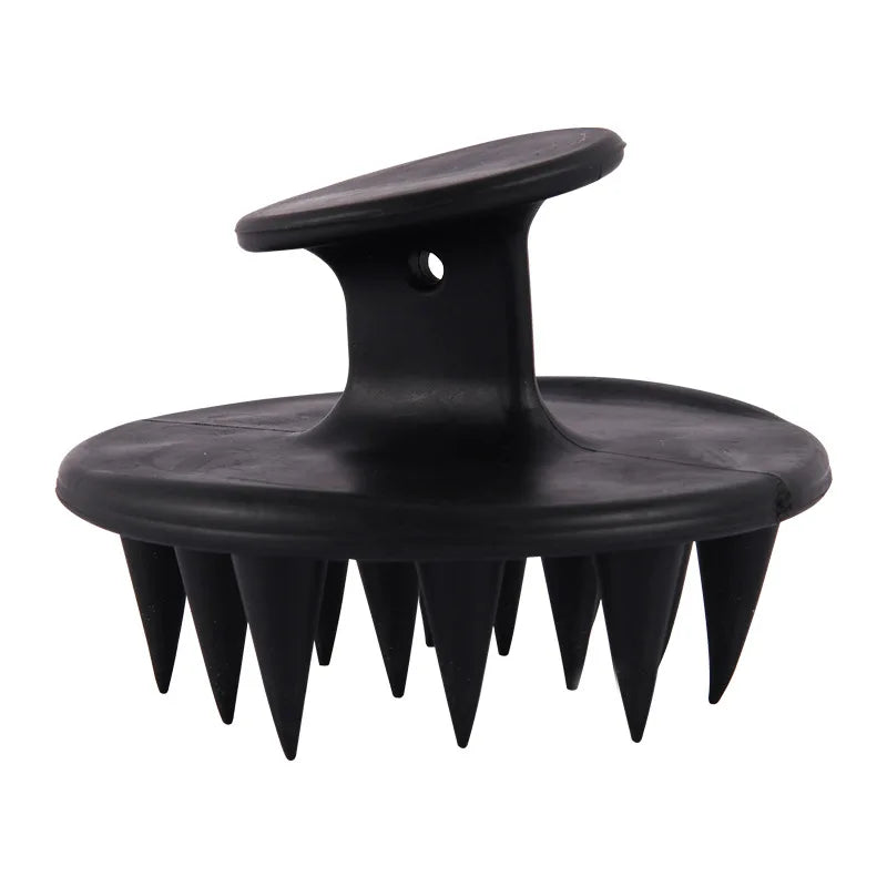 Silicone Scalp Massager Brush for Thick & Curly Hair