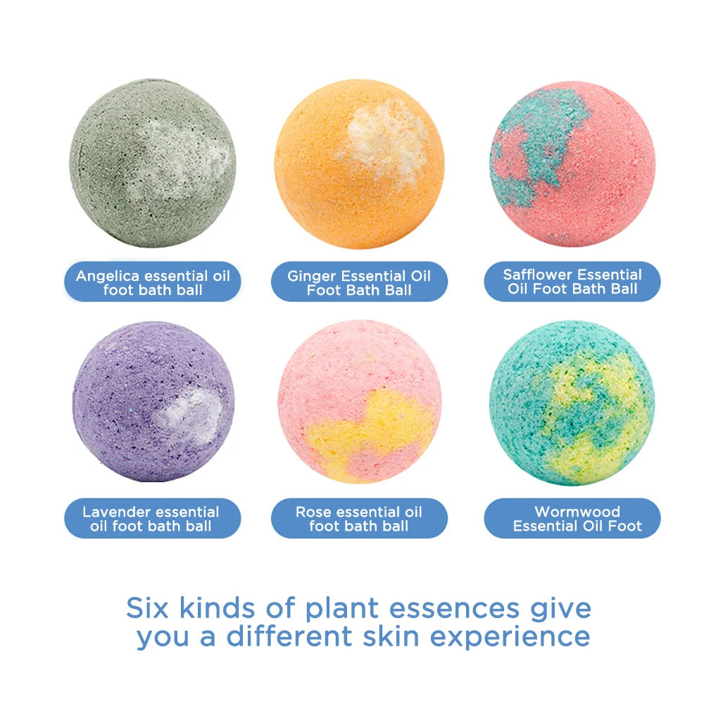 12-Piece Mini Bath Bomb Set for Relaxation & Skincare