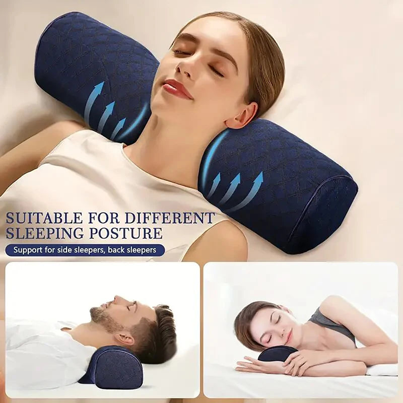 Cervical Neck Pillow – Comfort Head Support & Relaxing Massager