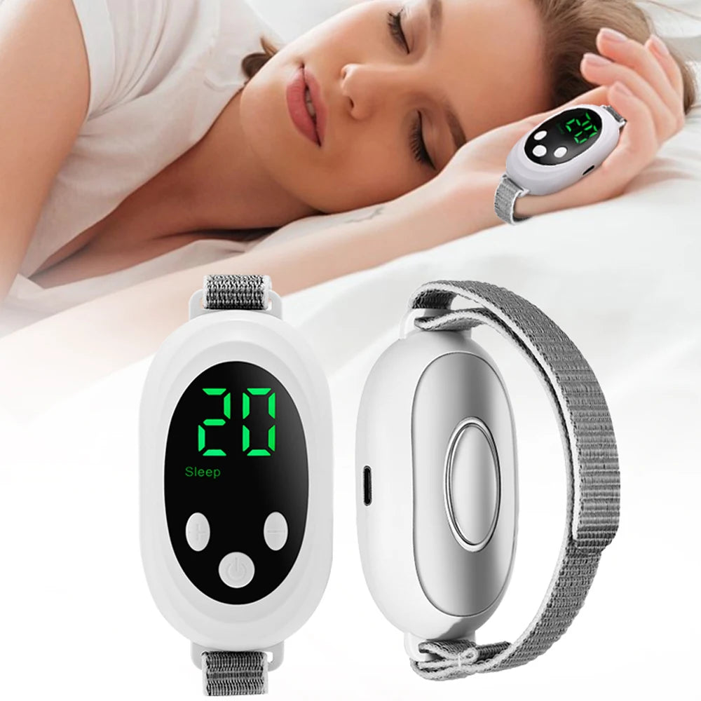 Smart Microcurrent Sleep Aid – Handheld Device for Stress & Insomnia Relief