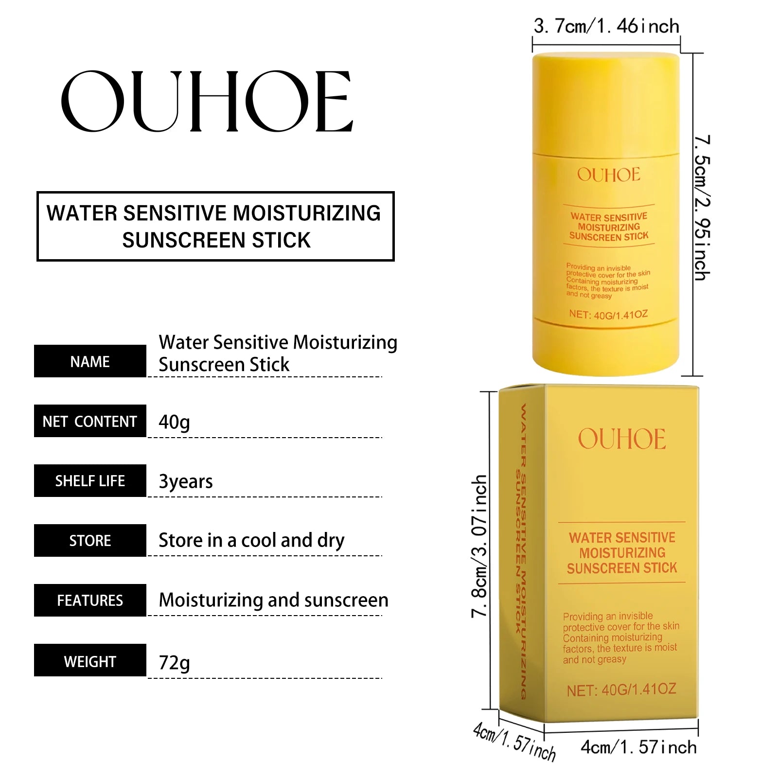 Moisturizing UV Protection Stick – Natural, Hydrating Sun Care Protection
