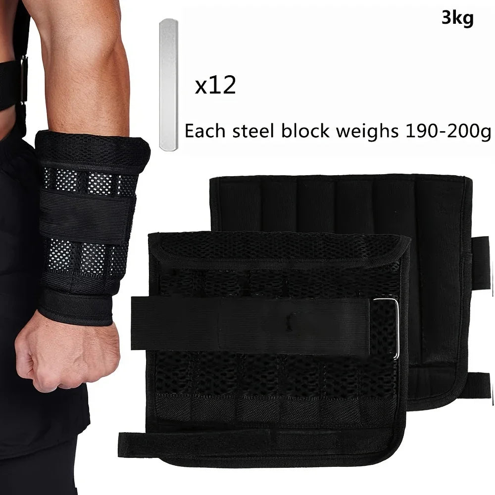 Adjustable Weight Vest & Weights Set – Ankle, Wrist & Strength Training Gear